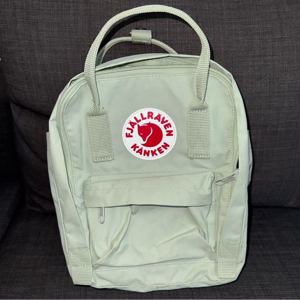 Fjällräven Mint Green Mini Backpack